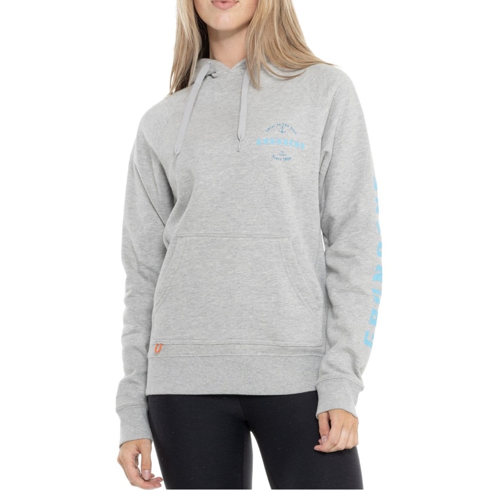 New! Grundéns Hoodie in Grey size M